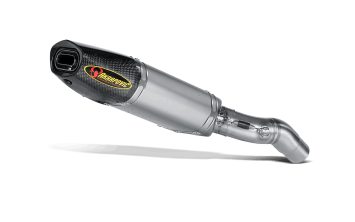 Akrapovic Slip-on Line Titanium Einddemper met E-keur Kawasaki ZX-6 R 2007 - 2008